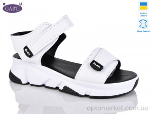 Купить Босоніжки жіночі 0150 біла шкіра Garti білий