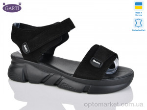 Купить Босоніжки жіночі 0150 чорний замш Garti чорний