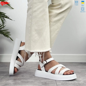 Босоніжки жіночі 0160 б.ш. ARTO білий  оптом от Optomarket