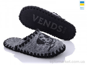 Капці дитячі 017 серый Vends сірий  оптом от Optomarket