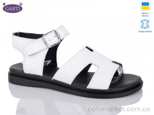 Купить Босоніжки жіночі 0194 біла шкіра Garti білий