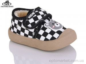 Купить Кросівки дитячі 02-229 black Jibukang чорний