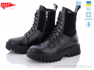 Купить Черевики жіночі 02006 ч.к. ч.з. демі ARTO чорний