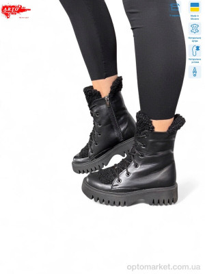 Купить Черевики жіночі 022 ч.ш.хутро ARTO чорний
