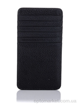 Візитниця женская 026 black Glamorta чорний  оптом от Optomarket