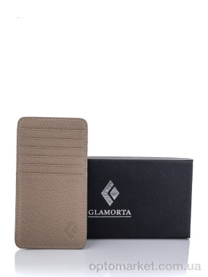 Купить Візитниця женская 026 milka Glamorta бежевий