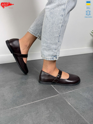 Туфлі жіночі 027 коричневий к. ARTO коричневий  оптом от Optomarket