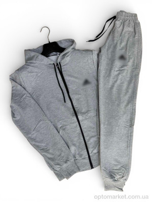 Купить Спортивний костюм чоловічі 02Ad св.сірий A.idas сірий