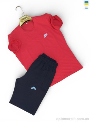 Костюм чоловічі 02Ni червоний з чорним N.ke червоний  оптом от Optomarket