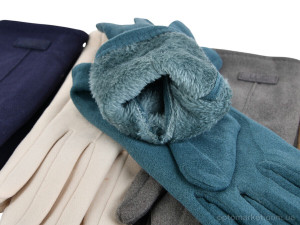 Рукавички жіночі 03 mix Ronaerdo мікс  оптом от Optomarket