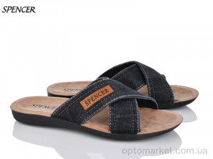 Купить Шльопанці чоловічі 0301 сірий джинс Spencer сірий