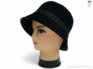 Купить Панама жіночі 0312 чорний P.ada чорний