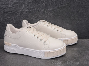 Кросівки жіночі 038-41 Xifa бежевий  оптом от Optomarket