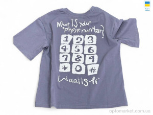 Футболка дитячі 041 графіт (134р) Fashion Classic Luxury Style графіт  оптом от Optomarket