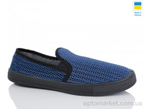 Купить Сліпони чоловічі 042 navi DeMur синій
