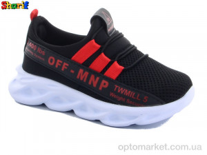 Купить Кросівки дитячі 05 black-red 26-30 Minicup чорний