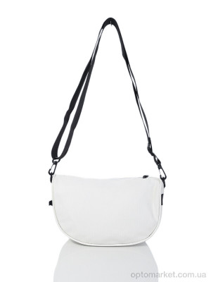 Сумка женская 050 white Jomolanma білий  оптом от Optomarket