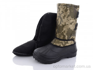 Купить Чоботи з піни чоловічі 054-1Аляска св. камуфляж Alaska хакі