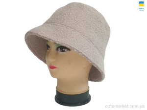 Купить Панама жіночі 0573 бежевий Mabi бежевий