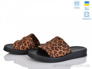 Купить Шльопанці жіночі 058 кор.нуб. Мрія коричневий