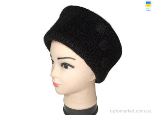 Купить Шапка жіночі 0587 кубанка чорний Mabi чорний