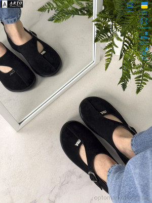 Туфлі жіночі 060 ч.з. ARTO чорний оптом от Optomarket