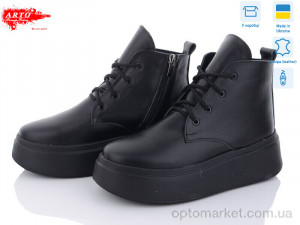 Купить Черевики жіночі 0615 ч.к. ARTO чорний