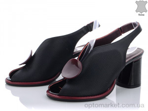 Купить Босоножки женские 067-2183-100-900 черный кожа Guero черный