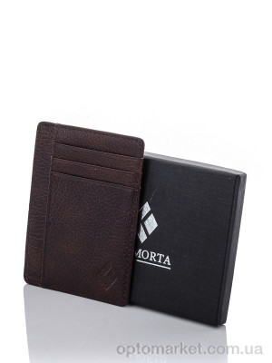 Купить Візитниця женская 0689 coffee-b Glamorta коричневий