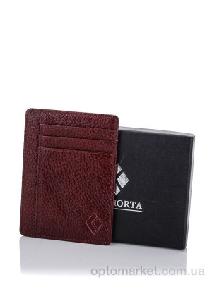 Купить Візитниця женская 0689 wine Glamorta бордовий