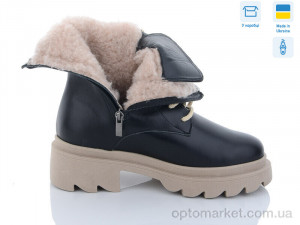 Черевики жіночі 07048-23 A.N.I.One чорний  оптом от Optomarket