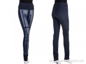 Лосини жіночі 0710 blue Vande Grouff синій  оптом от Optomarket