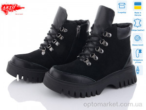 Купить Черевики жіночі 075-1 ч.ш.+ч.з. ARTO чорний
