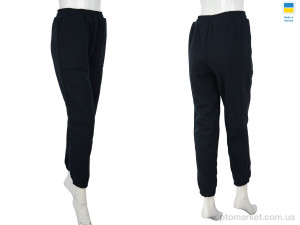 Спортивні штаны жіночі 08117 т.синій, флис Obuvok синій  оптом от Optomarket
