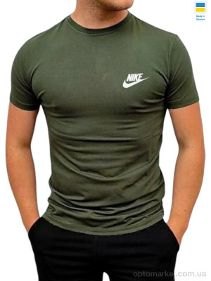Футболка чоловічі 082NI хакі N.ke хакі  оптом от Optomarket