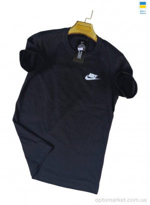 Футболка чоловічі 082NK чорний N.ke чорний оптом от Optomarket