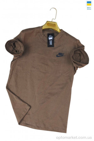 Футболка чоловічі 082NK кірпіч N.ke коричневий оптом от Optomarket