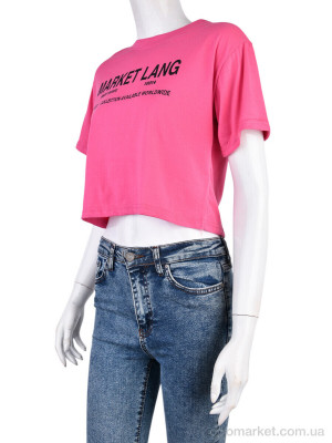 Купить Футболка жіночі 08789-16 pink Geen рожевий