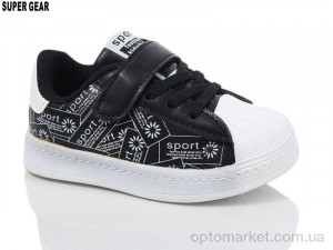 Купить Кросівки дитячі 0921C-1 black Super Gear чорний