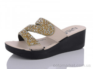 Купить Шльопанці жіночі 0980 beige Dali Moda бежевий