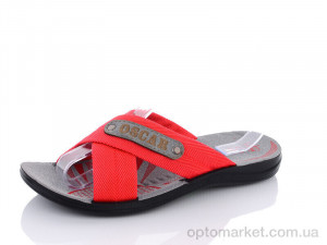 Купить Шльопанці чоловічі 1-01 Oscar червоний