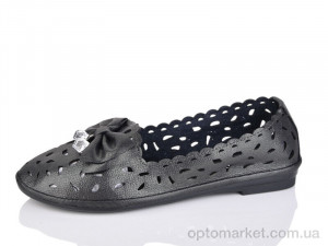 Купить Балетки жіночі 1-306B Fuguiyun чорний