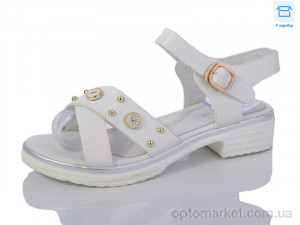 Купить Босоніжки дитячі 1-7560 silver Lilin shoes срібний