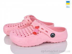 Купить Крокси дитячі 10-11 пудра Tismel рожевий