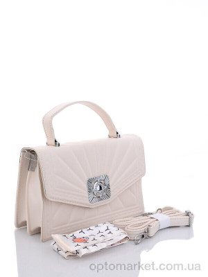 Сумка женская 1003 white Republic білий  оптом от Optomarket