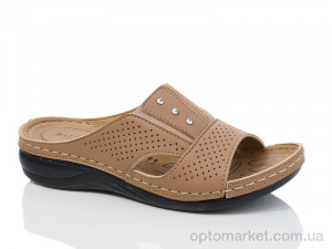 Купить Шльопанці жіночі 1009 коричневий Dali Moda коричневий