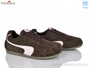 Купить Кросівки жіночі 10091-1 FAN коричневий