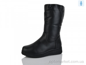 Купить Чоботи жіночі 101-1 Leguzaza чорний
