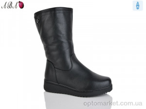 Купить Чоботи жіночі 101-1 Leguzaza чорний