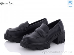 Купить Туфлі жіночі 101 чорний Gallop Lin чорний